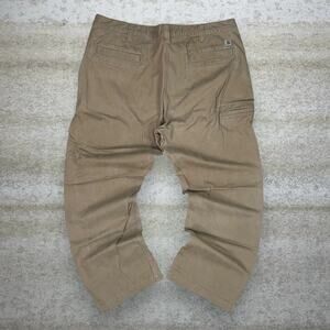 Vintage Y2K Cahartt Khakis Pants 42x30 Baggy Wide Leg Fit White Logo